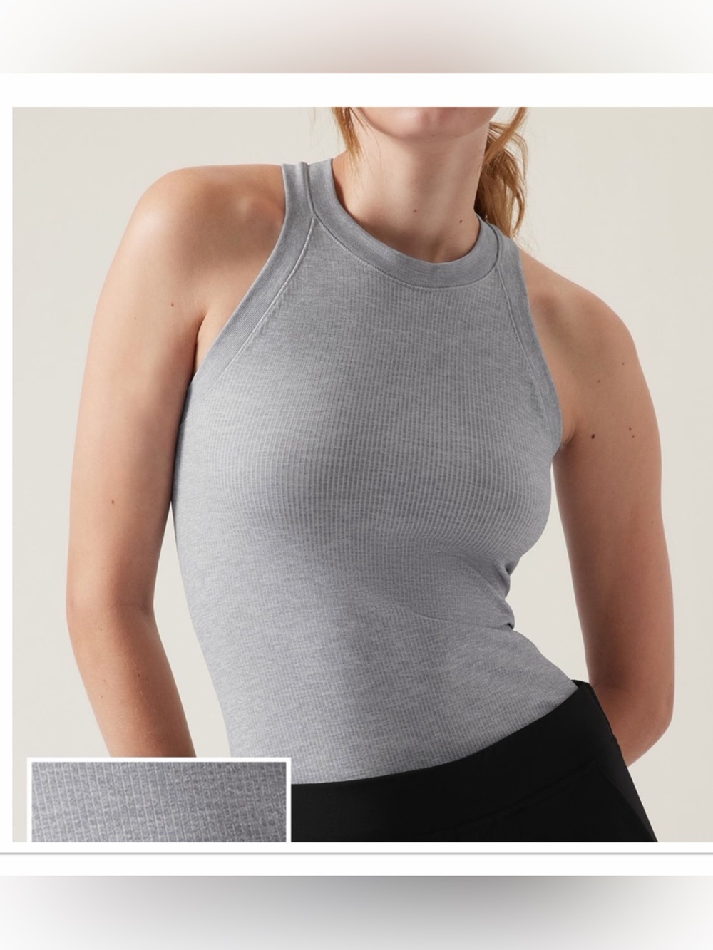 ATHLETA Grey Renew Tank Top